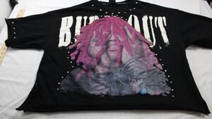 Switch Burnout You'll Rise Again Stronger Than Before. Sweatshirt Mens XL Black